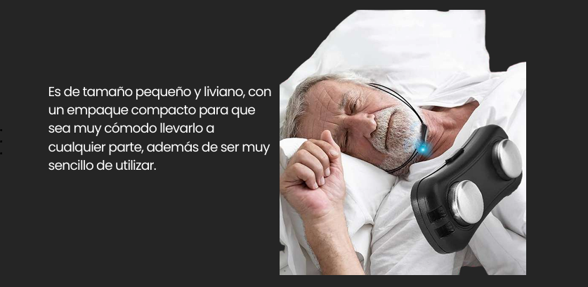 Dispositivo anti-ronquidos por vibración