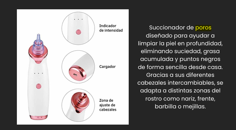 Succionador de poros
