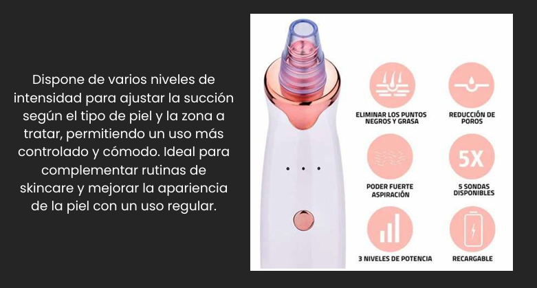Succionador de poros