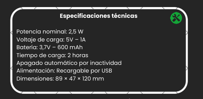 Masajeador de cara, cuello y papada con vibración y LED