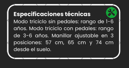 Patín Scooter 3 en 1